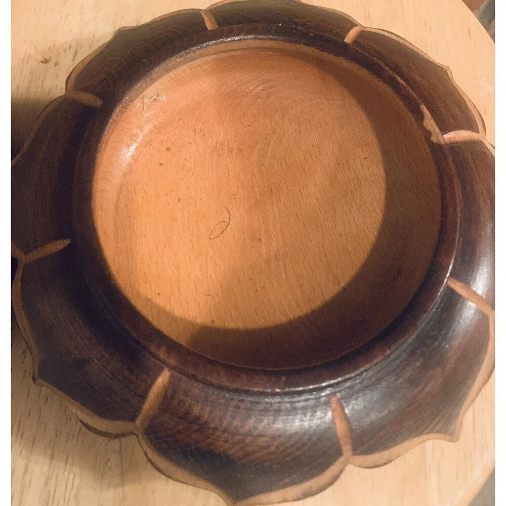 Wooden vintage hand
